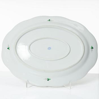 Matservis, 29 delar, "Parsley" och vas, porslin, Herend, Ungern.