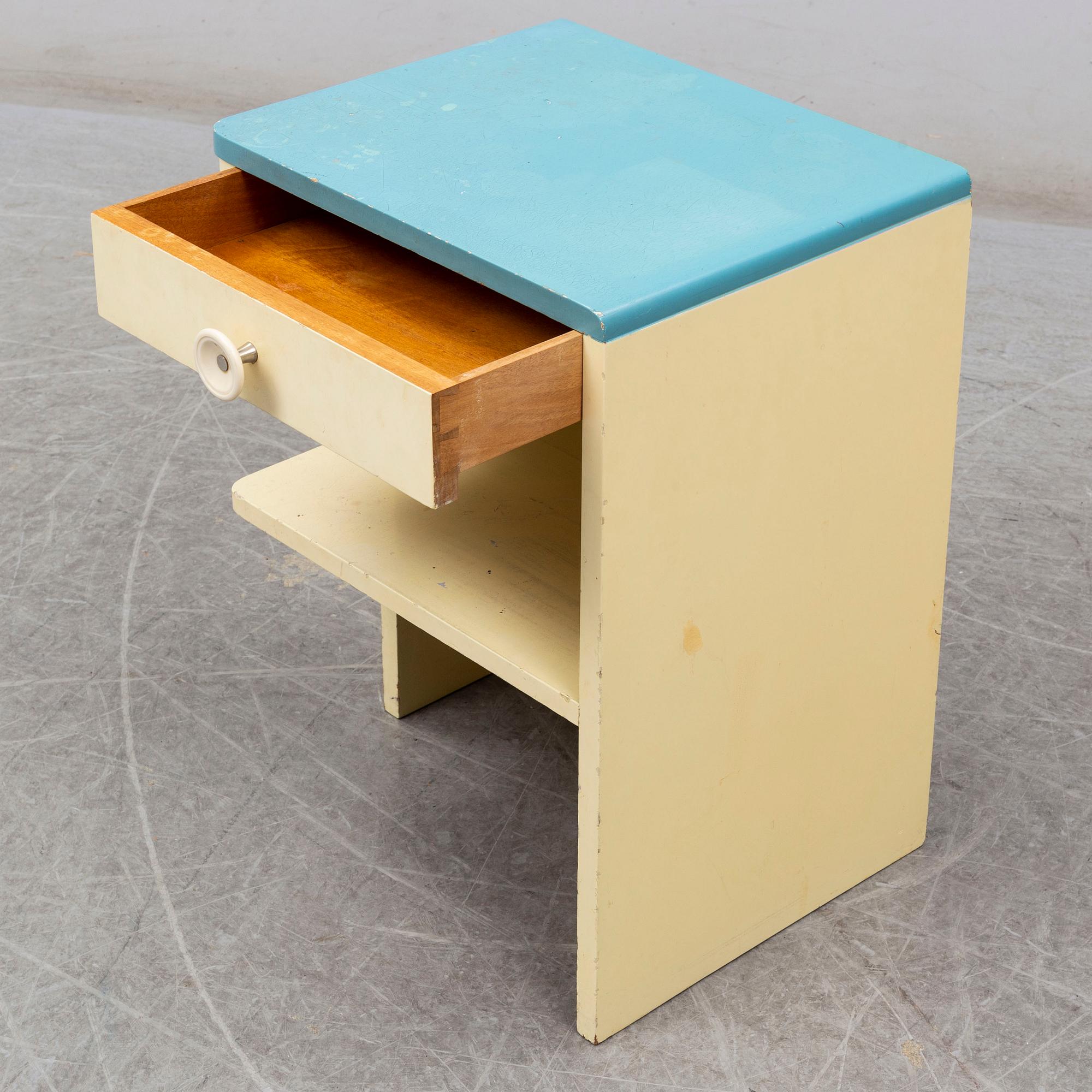 A bed side table from the 1930's.