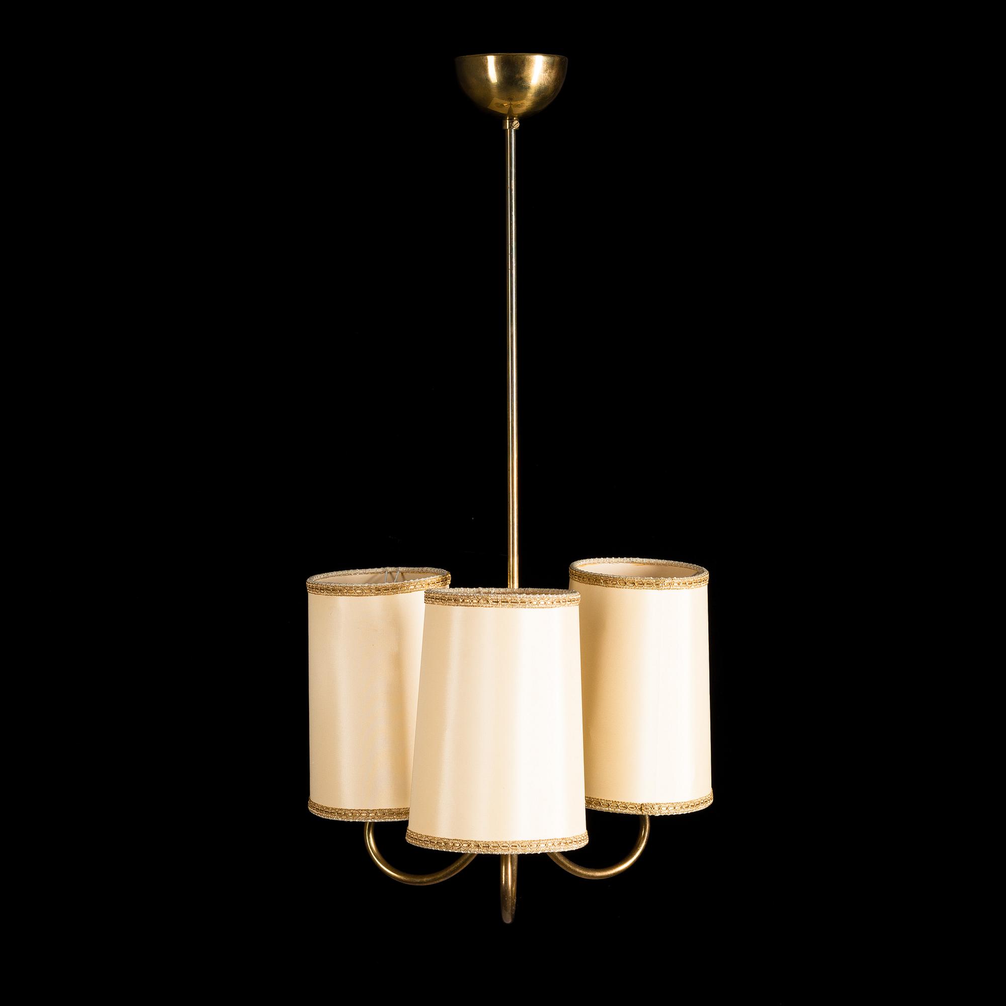 GUNNEL NYMAN, TAKLAMPA, Idman, 1900-talets mitt. Höjd ca 73 cm.