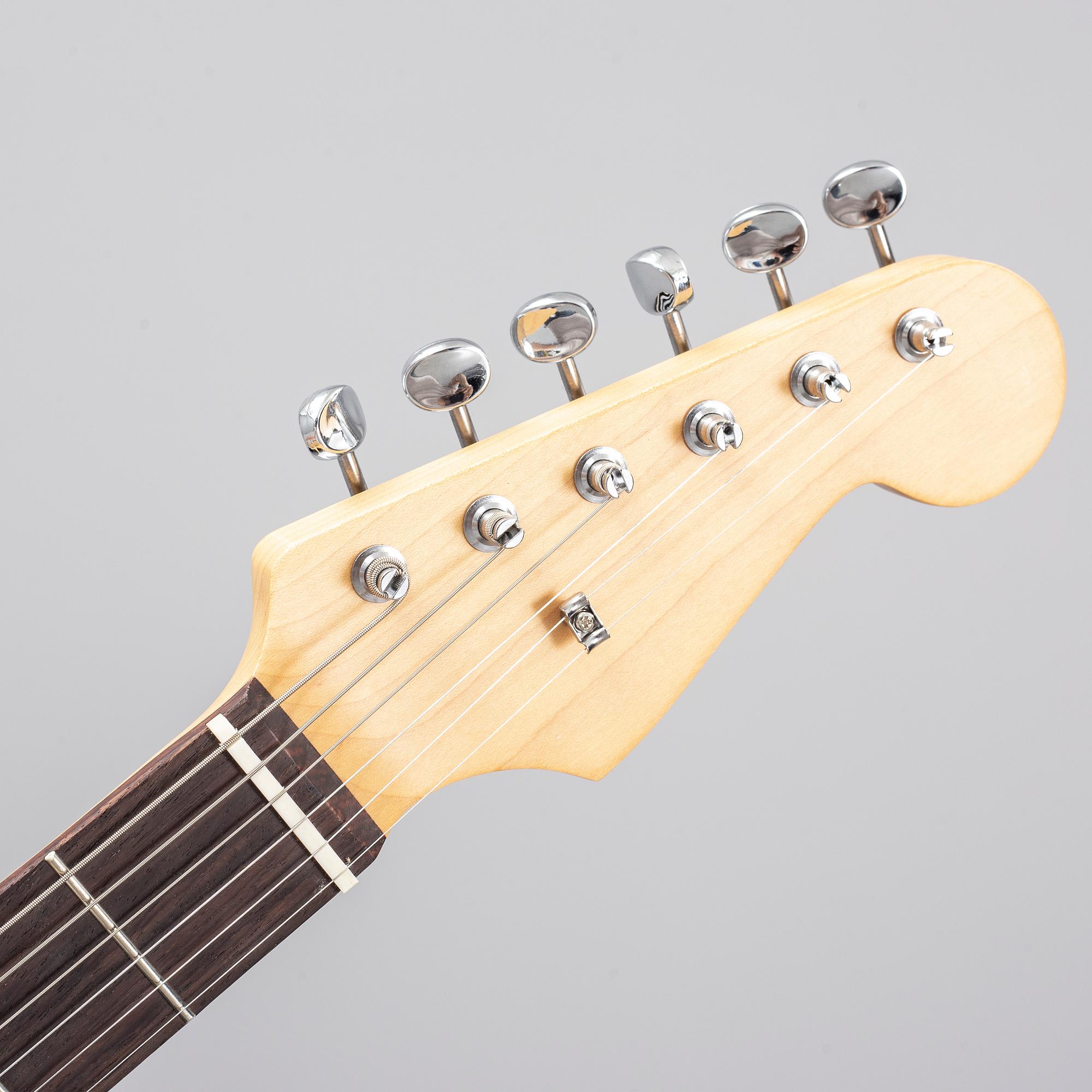 ELECTRIC GUITAR, Malmberg ABBA Star guitar Limited Edition, 2/50, 2014. Signed by Björn Ulvaeus and Göran Malmberg.