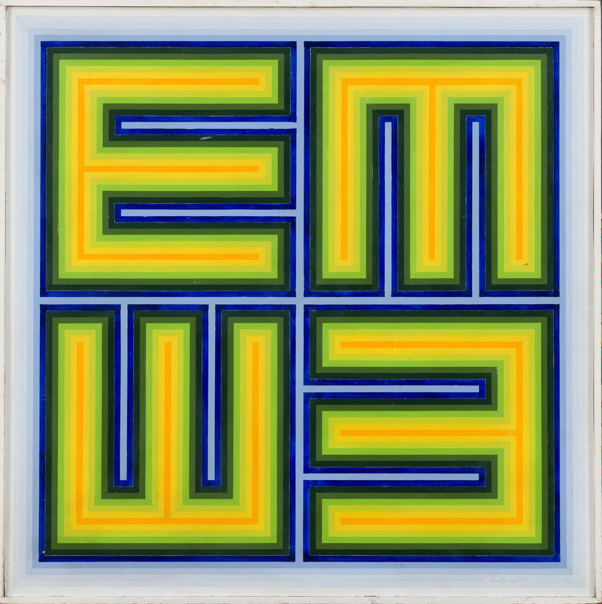 "COMPOSITION WITH THREE AISLES".