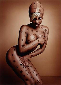 283. David LaChapelle, "Lil' Kim: Luxury Item", 1999.