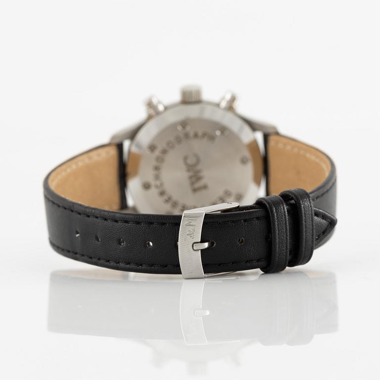 IWC, Pilot Chronograph, armbandsur, 36 mm.