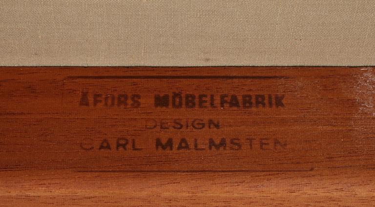 KARMSTOLAR, ett par, "Ambassadör", Carl Malmsten, Åfors Möbelfabrik.