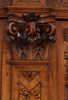 A Swedish late Baroque 18th century cupboard.