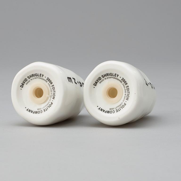 David Shrigley, Cocaine/Heroin salt - och pepparkar.