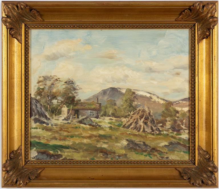 Lindorm Liljefors, Fjällstuga.