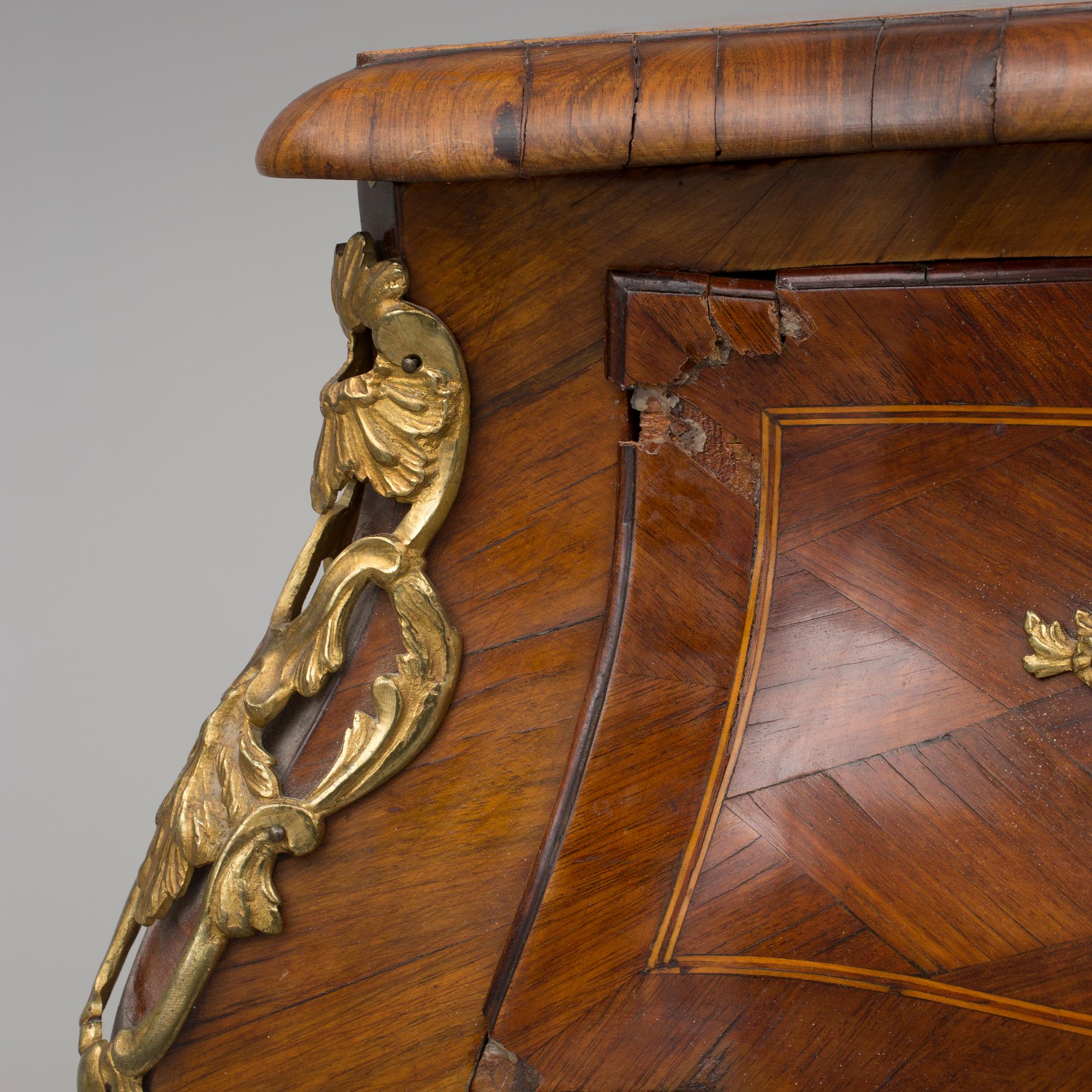 BYRÅ, Stockholmsarbete, Rokoko, 1700-tal.