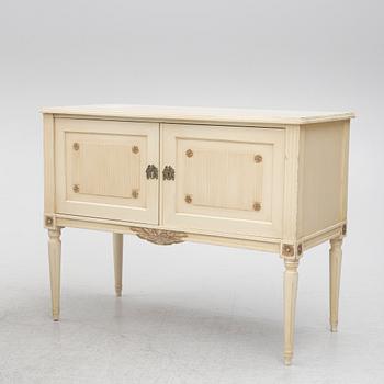 Dining group, 10 pieces, Gustavian style, 20th century.