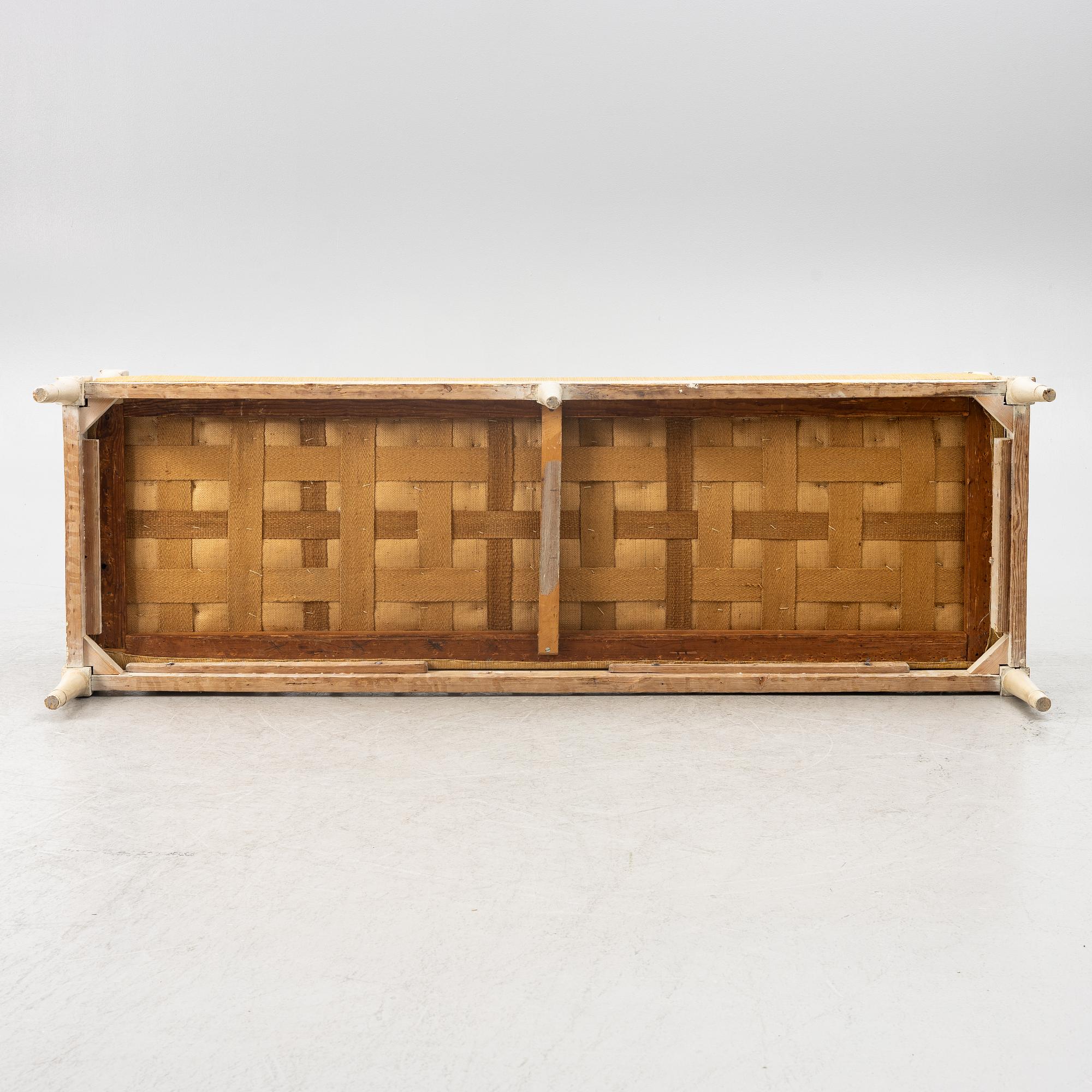 Soffa, sengustaviansk, 1700-talets slut.