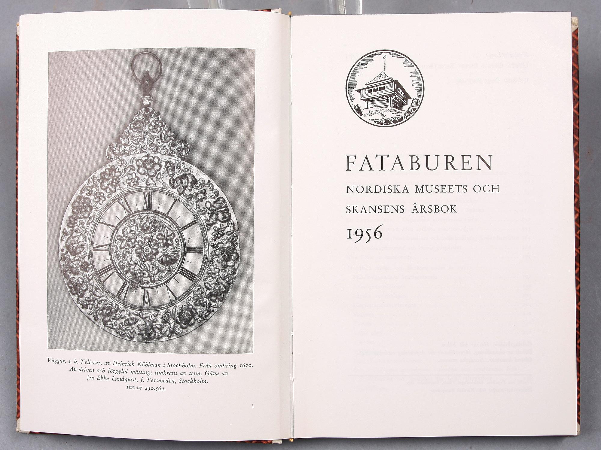BÖCKER, 17 st, bla "Fataburen", 11 st, 1950-1960-tal.