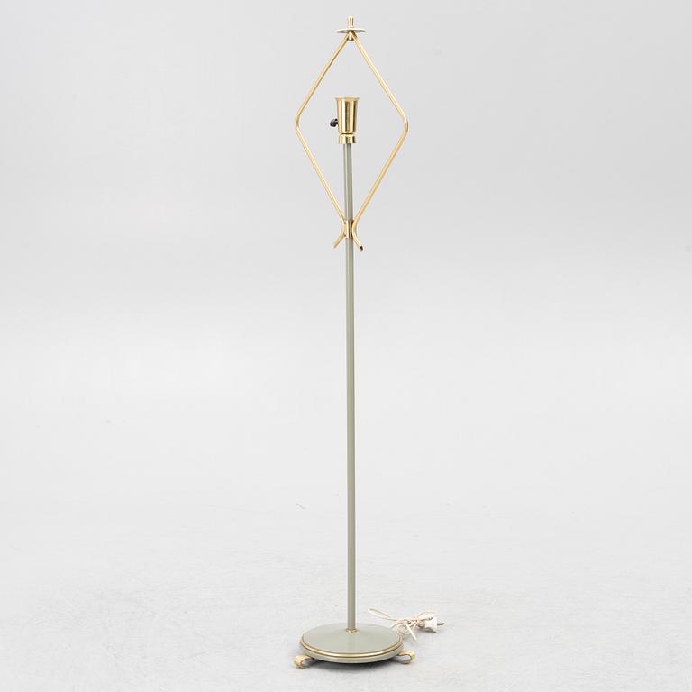 Floor lamp, around the mid-20th century.