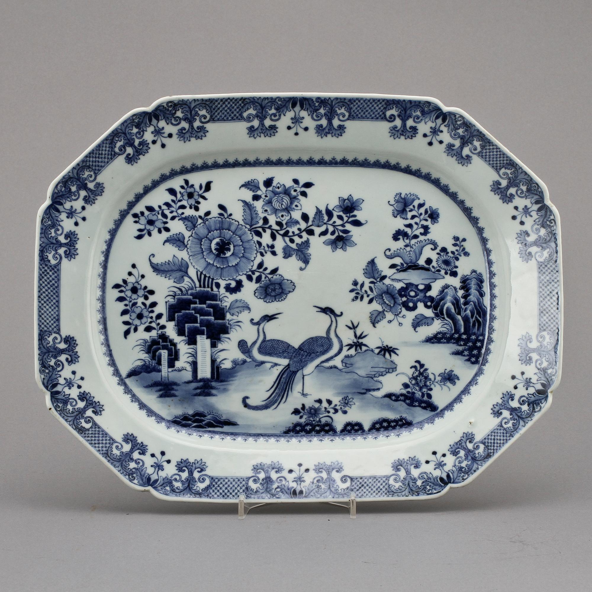 FAT, porslin, Kina, 1700-tal.