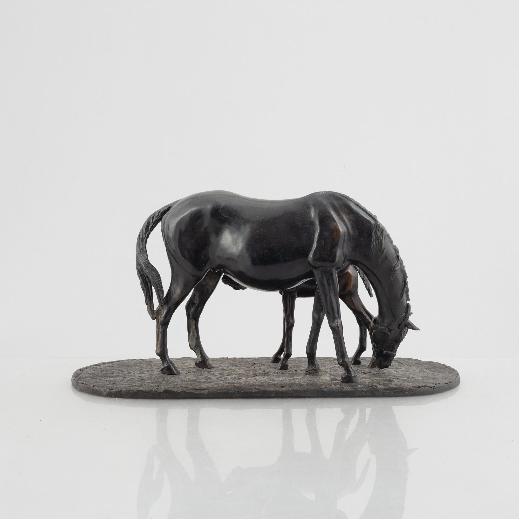 Antonio Coello de Portugal, Mare with foal.