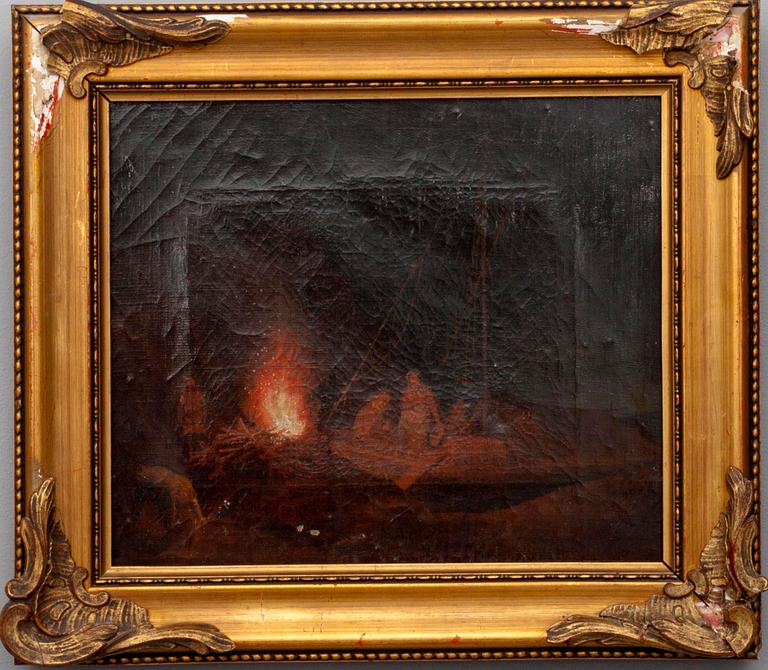ALEXANDER LAURÉUS, efter, olja på duk.