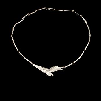 COLLIER, sterlingsilver, Björn Weckström, Lapponia, 1996. Vikt 16 g.