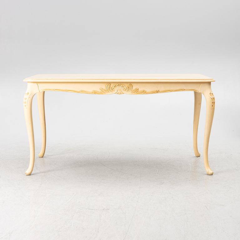 Matbord, rokokostil, 1900-talets första hälft.