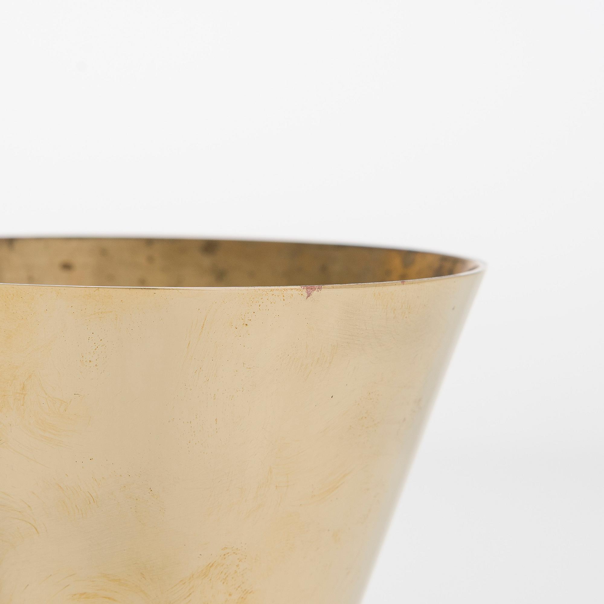 Paavo Tynell, a set of five 1930/1940s beakers made by Taito.