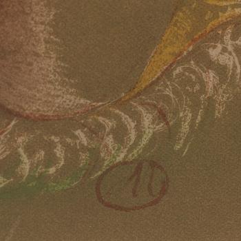 ARISTIDE MAILLOL, lithograph in colours signed in print.