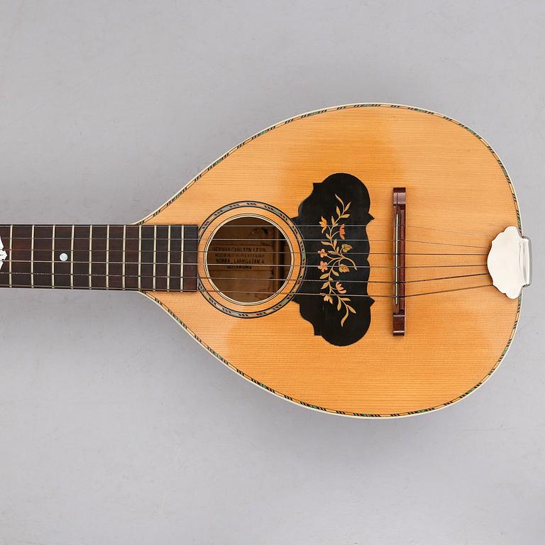 GUITARRMANDOLIN, Herman Carlsson Levin, Göteborg ca 1911.