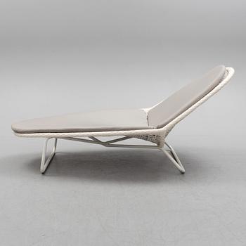 A Cane-line sun bed from Denmark, 21st Century.