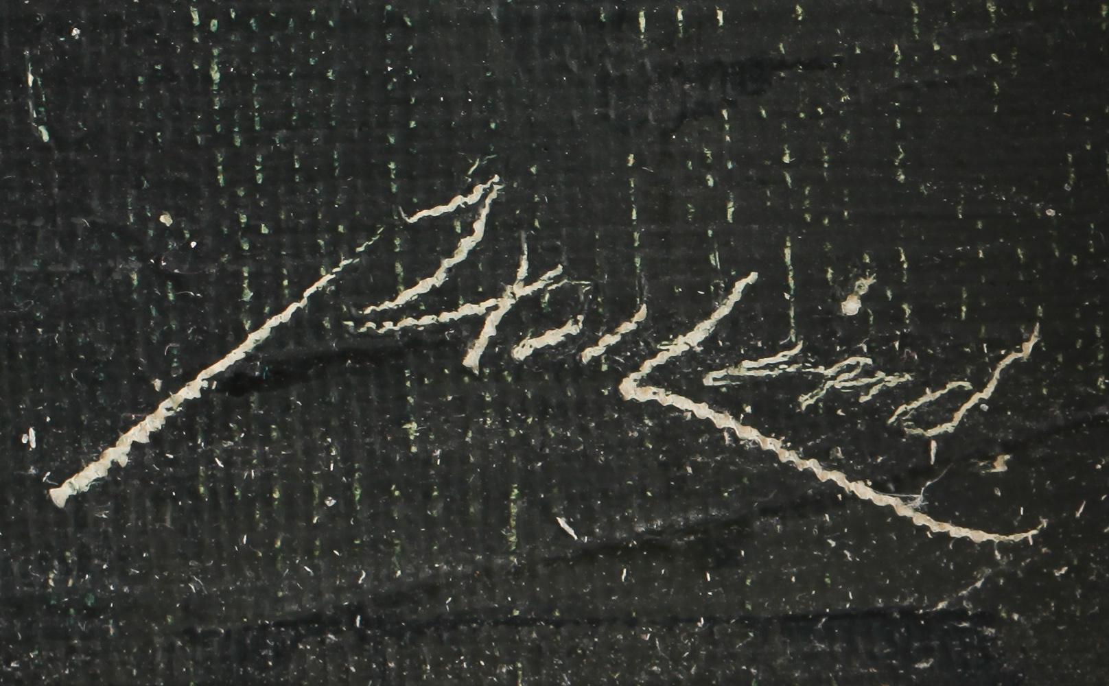 AXEL LIND, olja på duk, signerad.