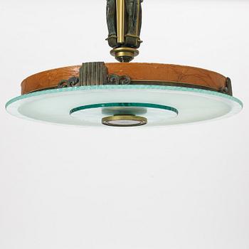 A ceiling lamp, 1920's/30's.