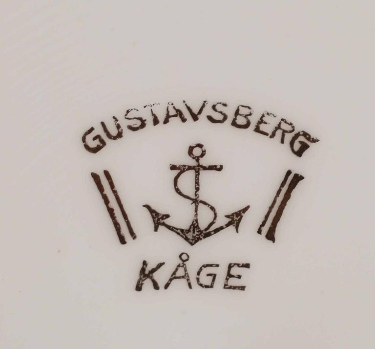 KAFFESERVIS, 39 delar, porslin, "Kåge", Wilhelm Kåge, Gustavsberg.