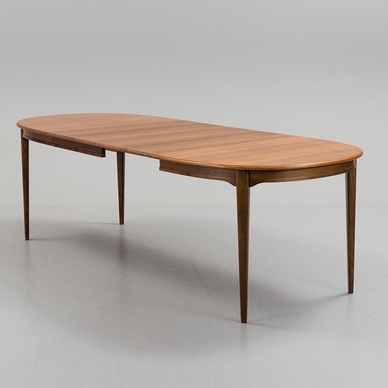 MATSALSBORD med STOLAR, fyra stycken, 1960-tal.