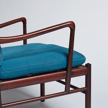Ole Wanscher, fåtöljer, ett par, "Colonial Chair PJ 149", Poul Jeppesen, Danmark.