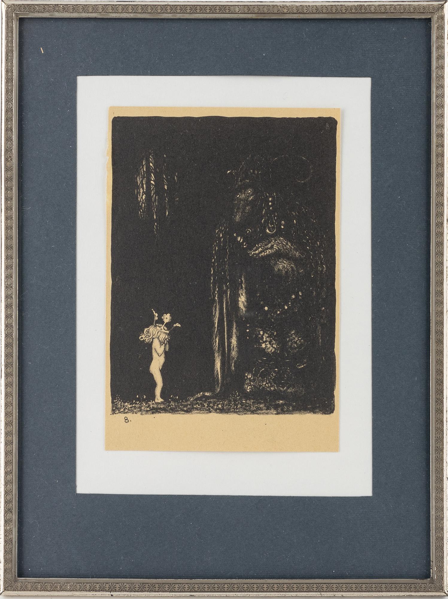 John Bauer, "Such a miserable little pale face, said the Troll".