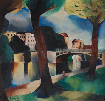 Waldemar Lorentzon, City view.