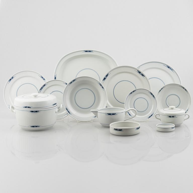 Gertrud Vasegaard, a 136-piece dinner service, 'Gemina', Royal Copenhagen, Denmark.