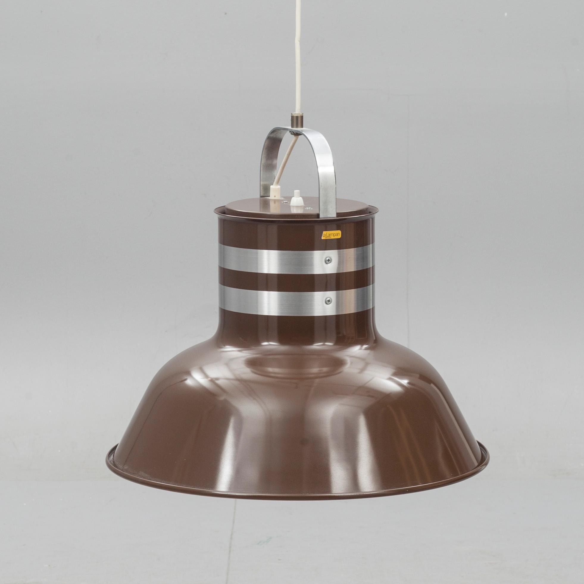 TAKLAMPA, Kosta Lampan "Hinken". 1970-tal.