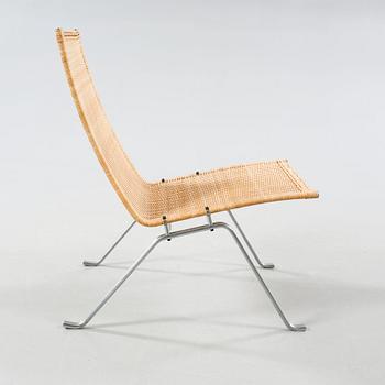 A "PK-22" armchair by Poul Kjaerholm, E Kold Christensens, Denmark, 20th century.
