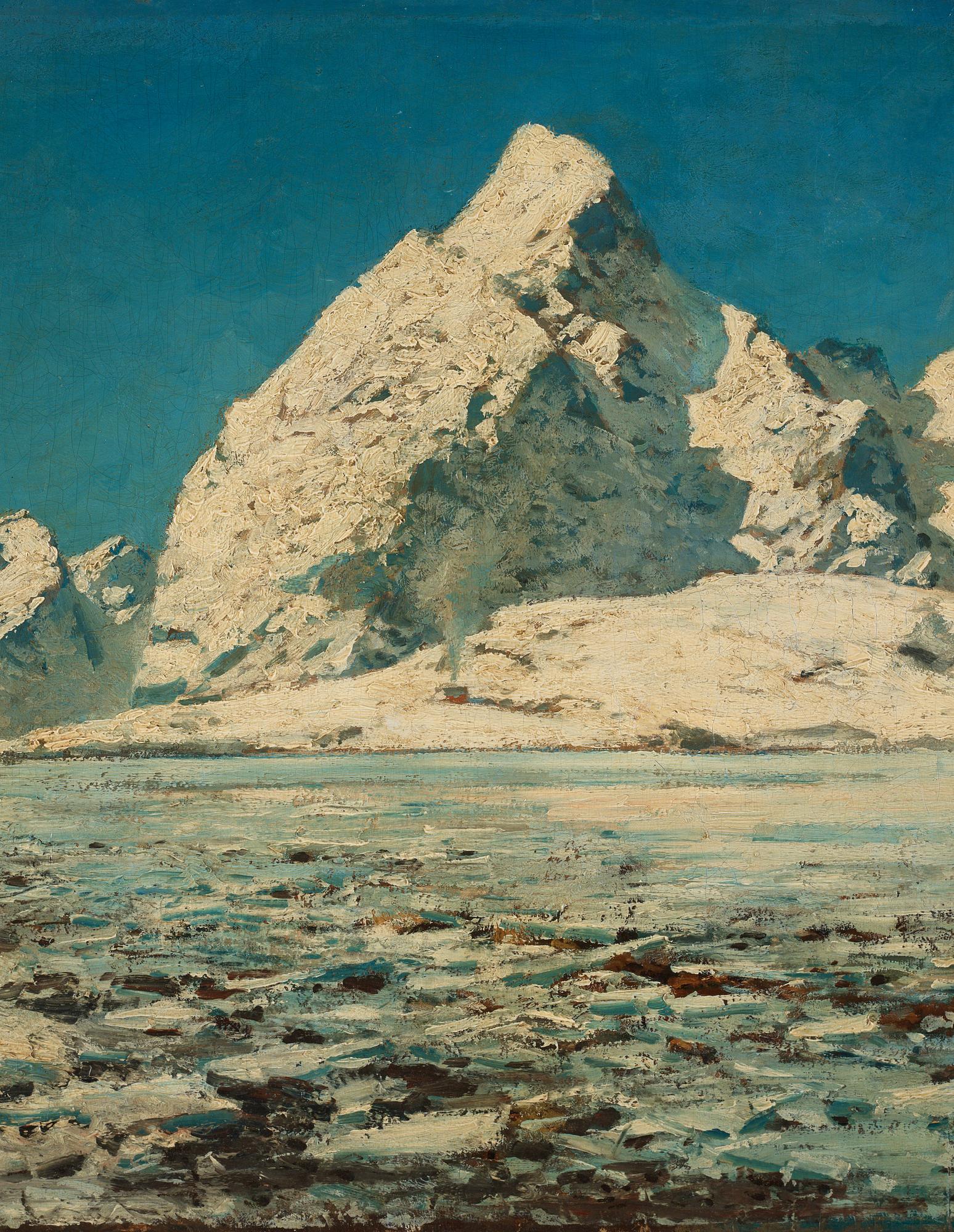 Otto Sinding, Scene from Lofoten.