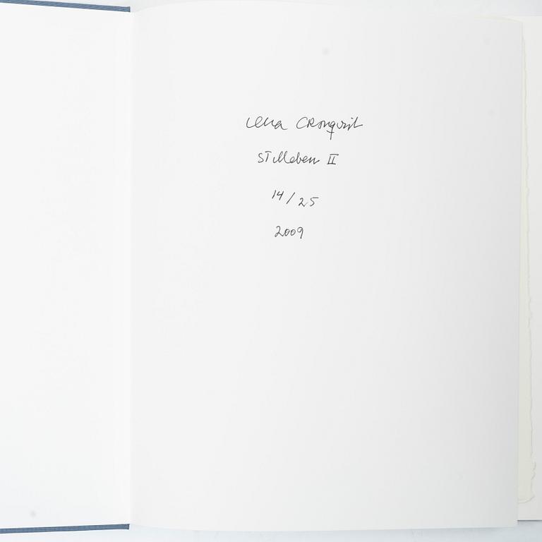 Lena Cronqvist, Catalogue raisonné, “Copper Plate Prints 1974–2009”, with “Stilleben II”, etching, signed and numbered 14/25.
