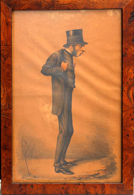 LITOGRAFIER, 3 st, England, 1800-tal.