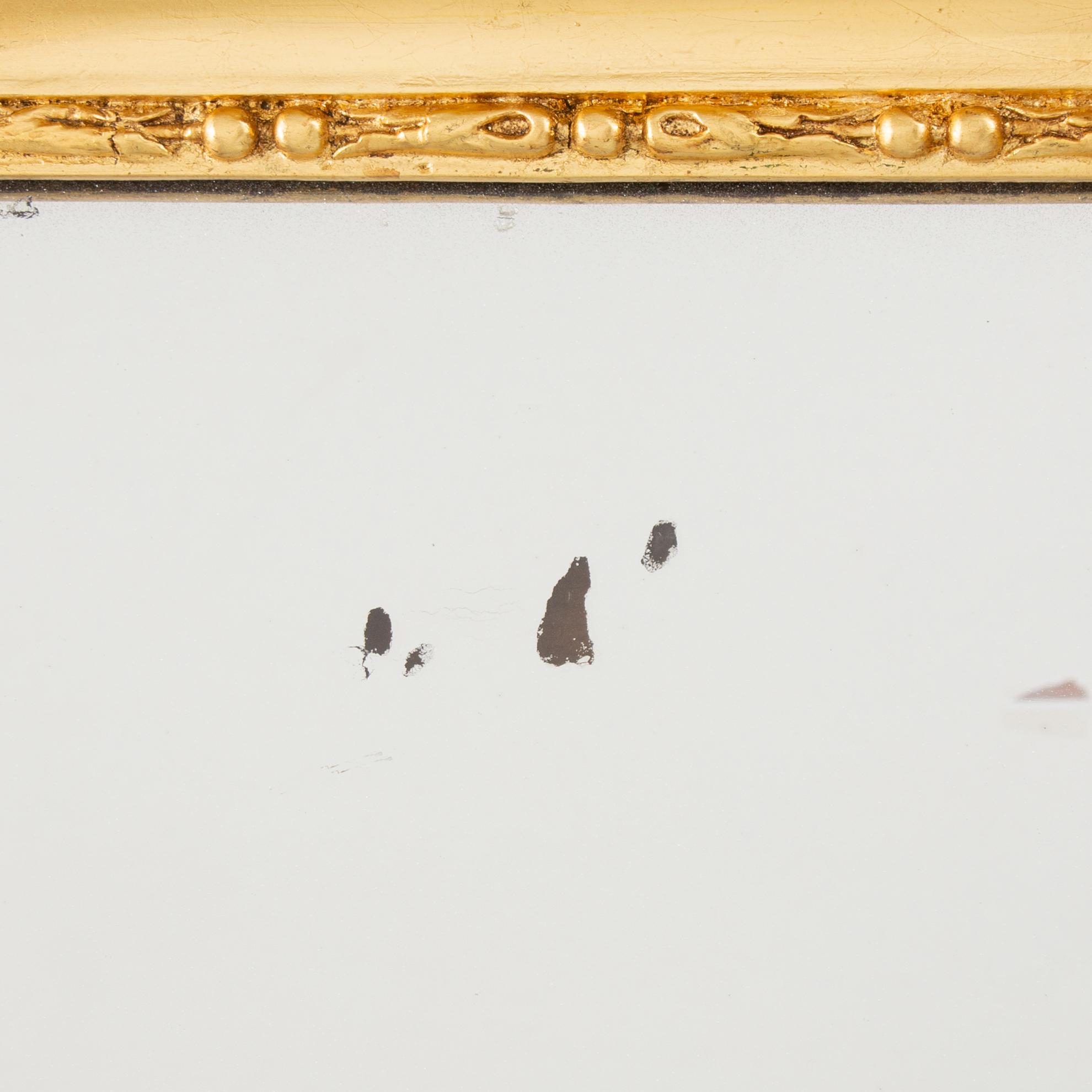 Golvspegel med konsolbord, 1800-talets slut.