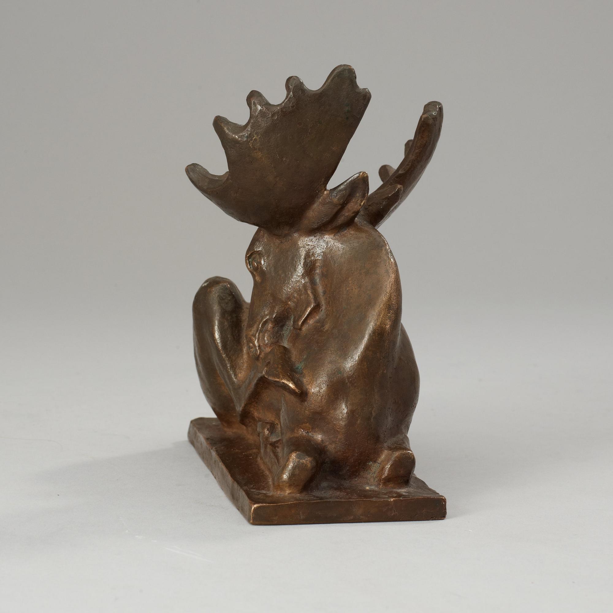 Jussi Mäntynen, "Älgen gör toalett" (The elk).
