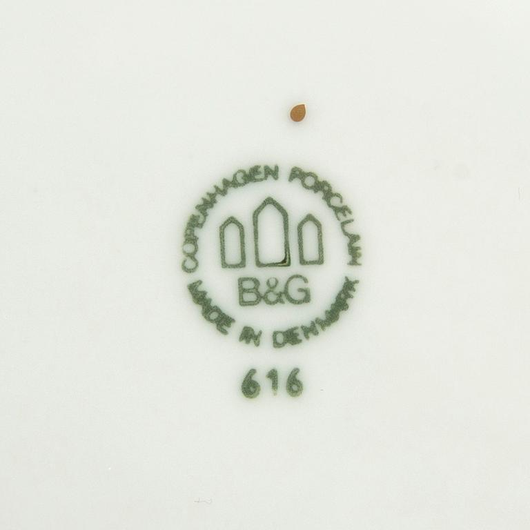 Kaffeservis 55 dlr "Måsen" porslin, Bing & Grøndahl, Danmark.