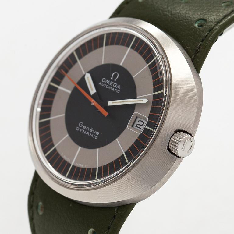 Omega, Genève, Dynamic, wristwatch, 41.5 x 36.5 mm.