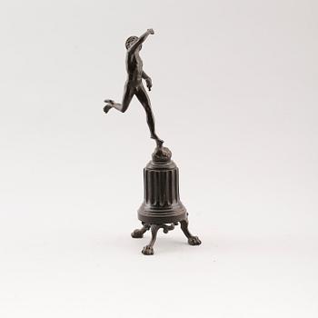 SKULPTUR, bronserad metall, 1900-tal.