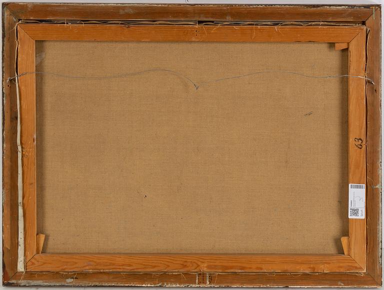 WILLIE WEBERG, oil on canvas, signed.