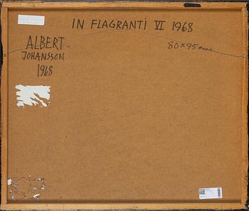 Albert Johansson, oil on panel, signed and dated -68.