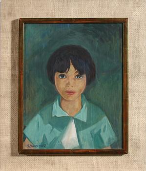 EINAR NERMAN, olja på pannå, sign och dat -67.