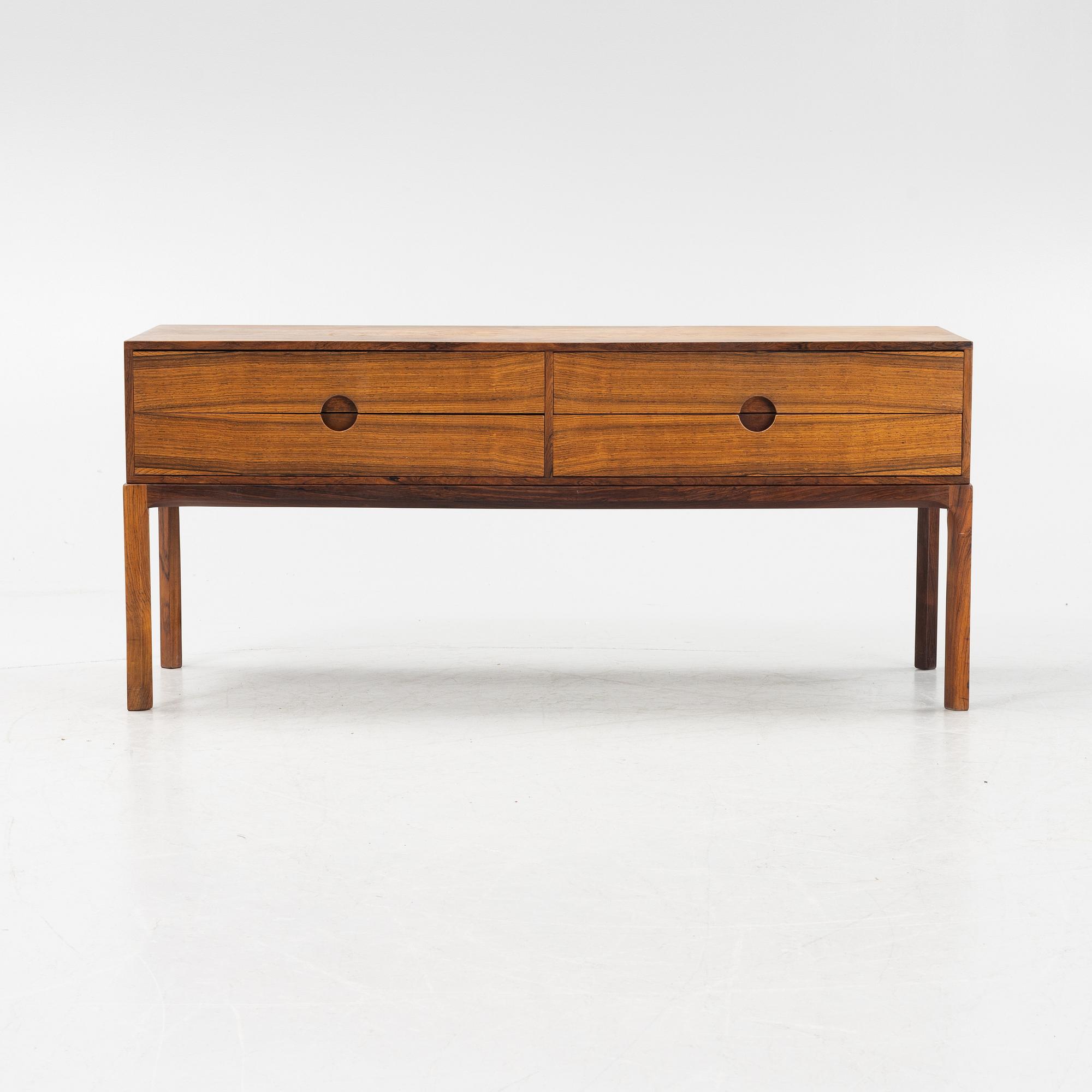 Kai Kristiansen, a model 394 rosewood dresser from Aksel Kjersgaard, Denmark.