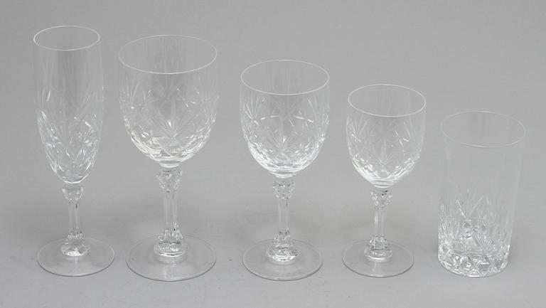 SERVISDELAR, 37 st, glas, 1900-tal.