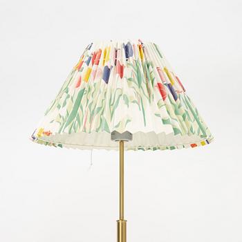 Josef Frank, a model 2148 brass floor light, Svenskt Tenn.