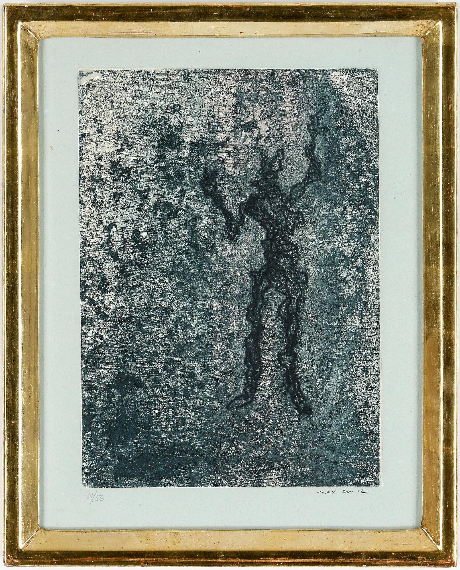 MAX ERNST, färgetsning, signerad och numrerad 31/56.